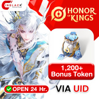 Honor of Kings - 1200+Bonus or 1245 Token UID by Inblackm open 24 hr.