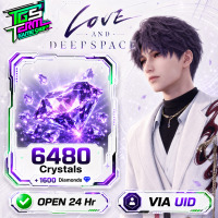 Love and Deepspace  - 6480 Crystals+1600 Diamonds-Fast Delivery-Open 24 hr - UID
