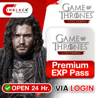 Game of Thrones Kingsroad - Premium EXP Pass Top up Via LOGIN By Inblackm Open 24 hr.