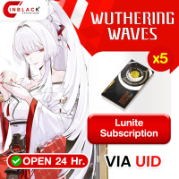 Wuthering Waves - Lunite Subscription X 5  ( 24.99 USD ) Top up UID by Inblackm open 24 hr.