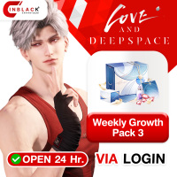 Love and Deepspace -  Weekly Growth Pack 3 (12.99$) Top up via LOGIN By Inblack Open 24 hr.