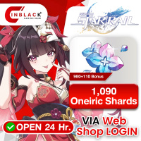 Honkai : Star Rail - 1,090 (980+110 Bonus) Oneiric Shards 14.99$ Top up Web Shop LOGIN by Inblackm open 24 hr.