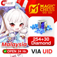[INSTANT] Magic Chess: Go Go (Malaysia) - 254 + 30 Diamond - Top up UID By Inblackm Open 24 hr.