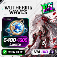 Wuthering Waves  - 6480+1600 Lunite-Fast Delivery-Open 24 hr - UID