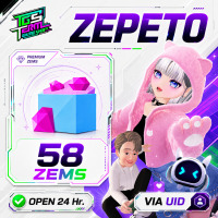 Zepeto(Global) - 58 ZEMS-FAST DELIVERY-Open 24 hr - UID