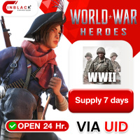[INSTANT] War War Heroes (VVVVH WW II)  - Supply 7 days (700 gold) Top up UID by Inblackm Open 24 hr.