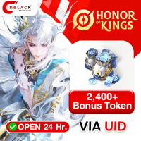 Honor of Kings -2400 + Bonus or 2,508 Token UID by Inblackm open 24 hr.