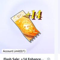 Crystal of Atlan Top Up  Flash Sale: +14 Enhancement