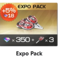 Racing Master Top Up Expo Pack(350 Gem+3 Key), only need User ID. (NA/EU/MENA)
