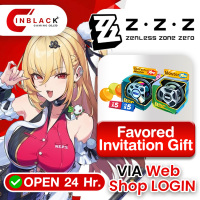 Zenless Zone Zero : Favored Invitation Gift 9.99$ Top up Via LOGIN By Inblack Open 24 hr.