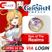 Genshin (All Region) - Epic of The Realms 14.99$ Top up Via LOGIN By Inblackm Open 24 hr.