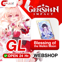 Genshin Impact (GL) - Blessing of the Welkin Moon Top up Web Shop Login  By Inblackm Open 24 hr.