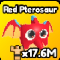 GYM STAR SIMULATOR~Red Pterosaur (x17.6 Millions Muscle Growth)