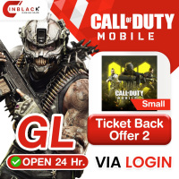 Call of Duty (GL) - Ticket Back Offer 2 (Small) 0.99$ Top up via LOGIN By Inblackm Open 24 hr.