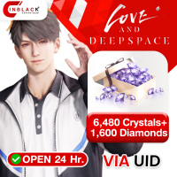 [INSTANT] Love and Deepspace - 6480 Crystals+1600 Diamonds  Top up UID By Inblackm open 24 hr.
