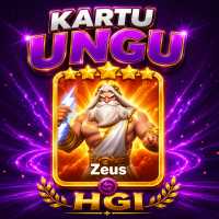 Cards ZEUS Ungu MD ( 1 B ) - Higgs Domino HDI or Higgs Games Island HGI - Claim Cards INBOX