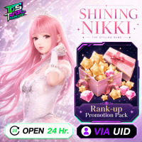 Shining Nikki  - Rank-up Promotion Pack(Max 3/Week)-Fast Delivery-Open 24 hr - UID