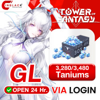 TOWER OF FANTASY (GL)- 3280/3480 Taniums 49.99$ Top up Via LOGIN by Inblackm open 24 hr.