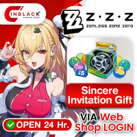 Zenless Zone Zero : Sincere Invitation Gift 4.99$ Top up Via LOGIN By Inblack Open 24 hr.