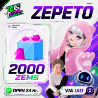 Zepeto(Global) - 2000 ZEMS-FAST DELIVERY-Open 24 hr - UID