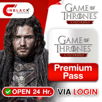 Game of Thrones Kingsroad - Premium Pass Top up Via LOGIN By Inblackm Open 24 hr.