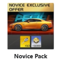 Racing Master Top Up Novice Pack, only need User ID. (NA/EU/MENA)