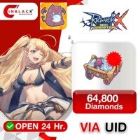Ragnarok X (Global) - 64800 Diamond 99.99$ Top up Via LOGIN By Inblack Open 24 hr.