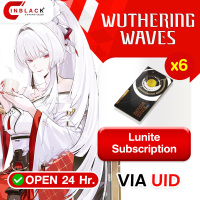Wuthering Waves - Lunite Subscription X 6  ( 29.99 USD ) Top up UID by Inblackm open 24 hr.