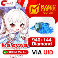 Magic Chess: Go Go (Malaysia)- 940+144 Diamond Top up UID By Inblackm Open 24 hr.
