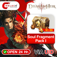 Dragonheir: Silent Gods (GL) - (S1-S5）Soul Fragment Pack I 9.99$ Top up UID By Inblack Open 24 hr.