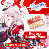 [INSTANT] Honkai : Star Rail - Express Supply Pass 4.99$ Top up UID By Inblackm open 24 hr.