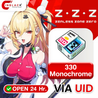 [INSTANT] Zenless Zone Zero - 330 Monochrome ( 300+30 ) - 4.99$ Top up UID By Inblack Open 24 hr
