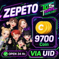 Zepeto(Global) - 9700 Coins-FAST DELIVERY-Open 24 hr - UID