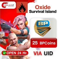 Oxide: Survival Island (GL) - 25 BP Coins 4.99$ Top up Uid By Inblackm Open 24 hr.