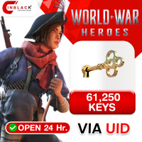 [INSTANT] War War Heroes (VVVVH WW II)  - 61250 KEYS (8750 X 7) Top up UID By Inblackm Open 24 hr.