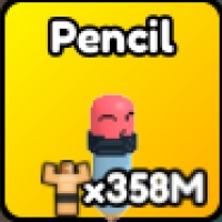 GYM STAR SIMULATOR~Pencil (x358 Millions Muscle Growth