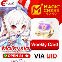 Magic Chess: Go Go (Malaysia)- Weekly Card Top up UID By Inblackm Open 24 hr.