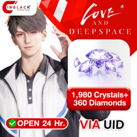 [INSTANT] Love and Deepspace - 1980 Crystals+360 Diamonds Top up UID By Inblackm open 24 hr.