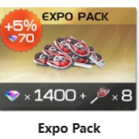 Racing Master Top Up Expo Pack(1400 Gem+8 Key), only need User ID. (NA/EU/MENA)