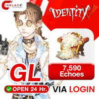 Identity V (GL) - 7,590  Echoes (690+69 X 10) - 99.99$ Top up via LOGIN by Inblackm open 24 hr.