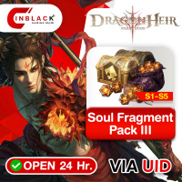 Dragonheir: Silent Gods (GL) - (S1-S5）Soul Fragment Pack III 34.99$ Top up UID By Inblack Open 24 hr.