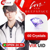 [INSTANT] Love and Deepspace - 60 Crystals  Top up UID By Inblackm open 24 hr.