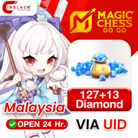[INSTANT] Magic Chess: Go Go (Malaysia) - 127 + 13 Diamond - Top up UID By Inblackm Open 24 hr.