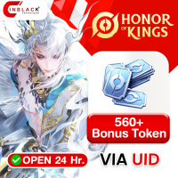 Honor of Kings - 560+Bonus Token UID by Inblackm open 24 hr.