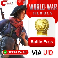 [INSTANT] War War Heroes (VVVVH WW II)  - Battle Pass  Top up UID By Inblackm open 24 hr.