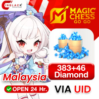 [INSTANT] Magic Chess: Go Go (Malaysia) - 383 + 46 Diamond - Top up UID By Inblackm Open 24 hr.
