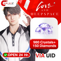[INSTANT] Love and Deepspace -980 Crystals+150 Diamonds  Top up UID By Inblackm open 24 hr.