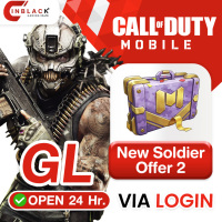 Call of Duty (GL) - New Soldier Offer 2 0.99$ Top up via LOGIN By Inblackm Open 24 hr.