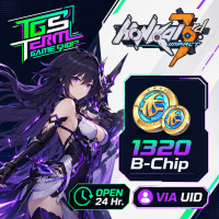 Honkai Impact 3 (ASIA)  - 1320 B-Chip-Fast Delivery-Open 24 hr - UID