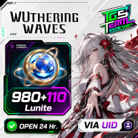 Wuthering Waves  - 980+110 Lunite-Fast Delivery-Open 24 hr - UID